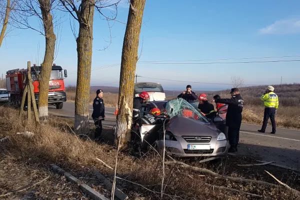 Două accidente grave, trase la indigo, în Tulcea