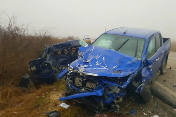 Două mașini, pulverizate într-un cumplit accident în Constanța. Cel puțin un mort