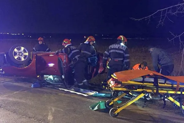 Accident grav în apropiere de Timișoara