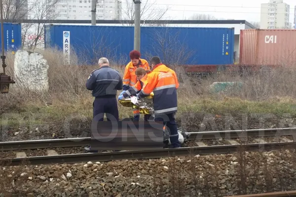 Accident feroviar grav la Medgidia, bărbat spulberat de tren