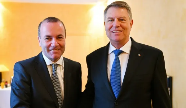 Iohannis, întâlnire cu liderul celui mai mare grup politic din Parlamentul European