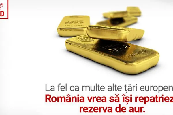 Atac PSD la aurul României. Cum justifică partidul demersul lui Dragnea