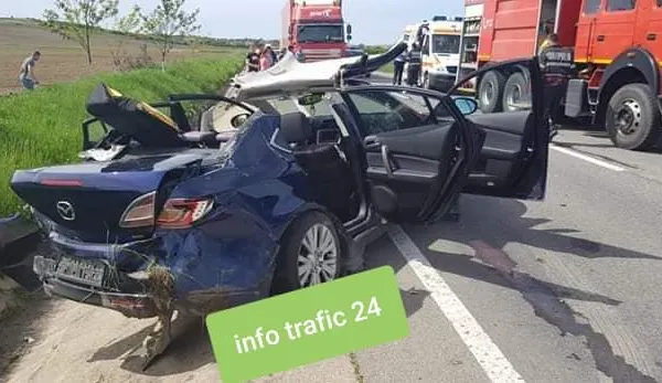 Grav accident la Cluj, duminică după-amiază: trei victime