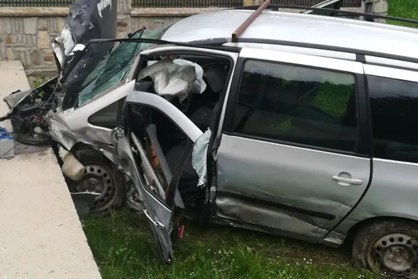 Accident cu patru mașini și mai multe victime în Botoșani FOTO
