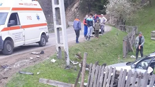 Accident cu cinci victime, pe DN1