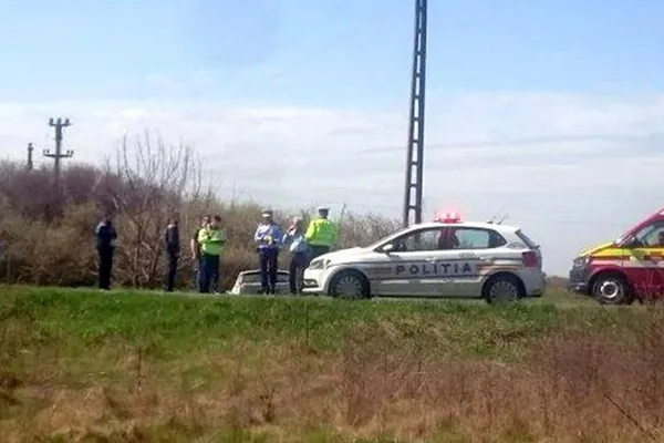 Accident cumplit în apropiere de Timișoara. Doi copii răniți