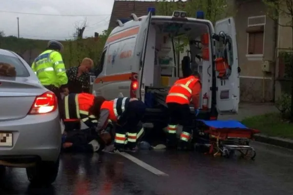 Un om a murit într-un grav accident la Mihăești. Șoferul nu purta centura, s-a izbit de parbriz