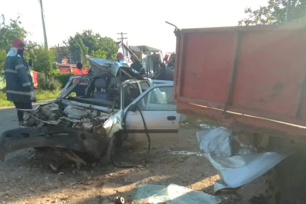Accident rutier pe DN 41, la Greaca. Cinci persoane sunt rănite