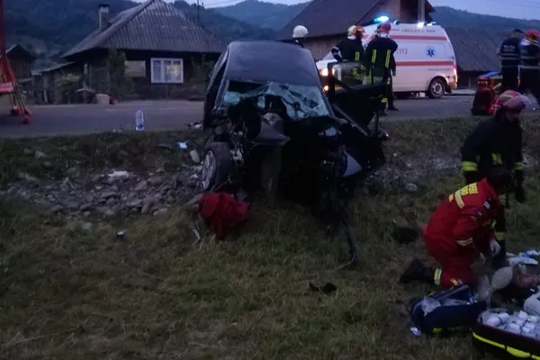 Accident cu doi morți și doi răniți, în Maramureș. Cauza tragediei a șocat