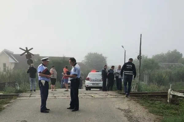 Accident feroviar mortal, în această dimineață, în județul Maramureș. FOTO