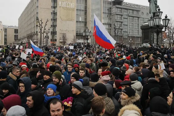 Protest în centrul Moscovei pentru alegeri locale corecte. Mai multe persoane au fost arestate