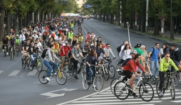 Modificări la Codul rutier. Limită de viteză de 30 km/h pentru bicicliști, iar pietonii nu mai au voie cu ochii în telefon pe trecere
