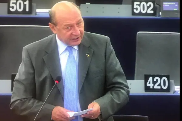 Traian Băsescu, o nouă intervenție controversată în Parlamentul European