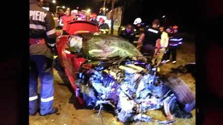 Fiul lui Gino Iorgulescu, rănit grav în accident. Un alt tânăr a murit -UPDATE