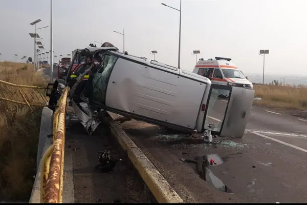 Accident mortal, în urma unui accident produs de un microbuz