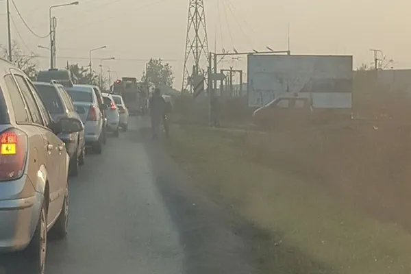 Accident grav, lângă Timișoara: două victime, circulație blocată