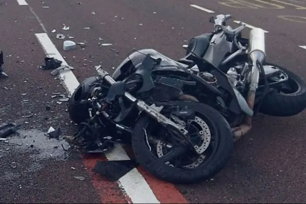 Accident violent în Timiș. Un motociclist a murit în urma impactului