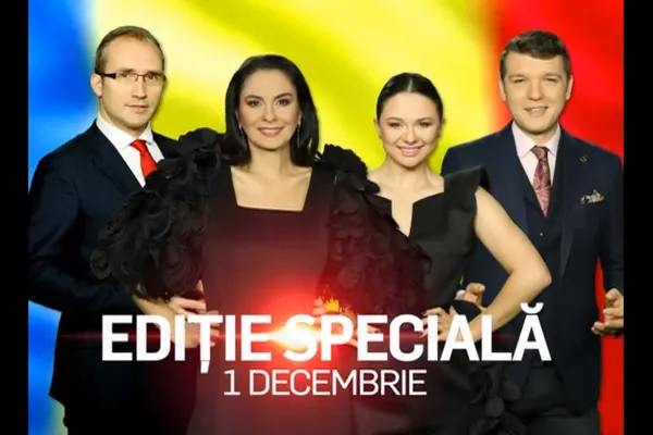 Invitați de înaltă clasă la Realitatea Plus, de 1 Decembrie!