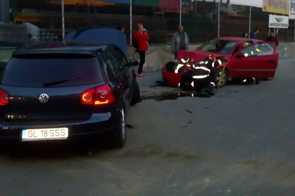Accident groaznic cu șofer fugar. Imagini horror