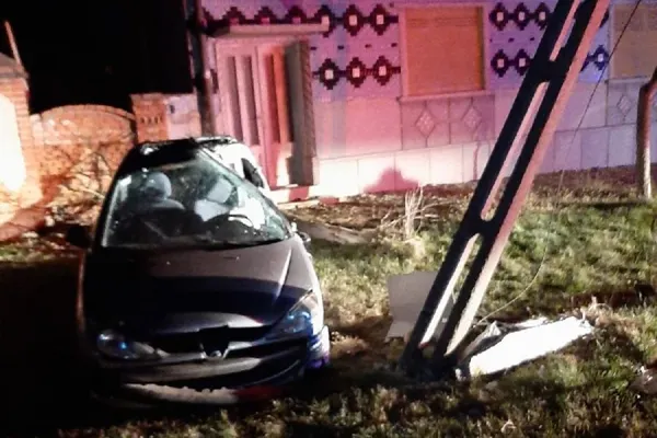 Accident violent pe o șosea din Timiș. Surpriză pentru polițiștii ajunși la fața locului