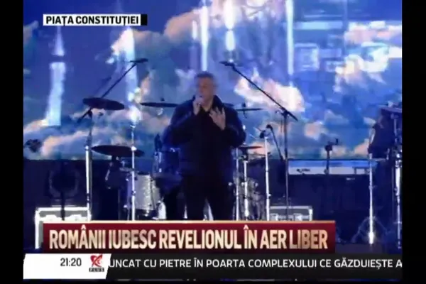 Revelion de poveste în Piața Constituției și în Parcul Titan din București. Realitatea Plus a transmis LIVE