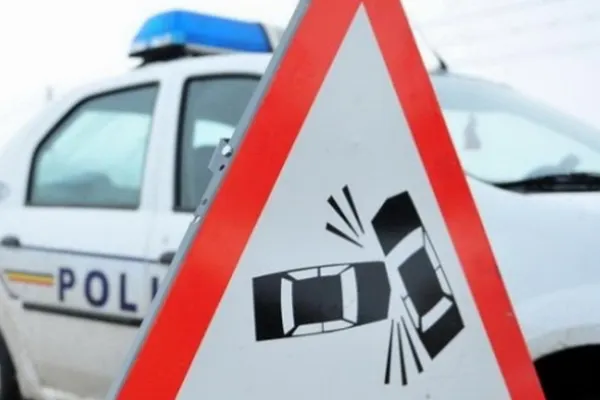 Accident rutier pe DN 2, în Buzău, provocat de o tânără de 27 de ani