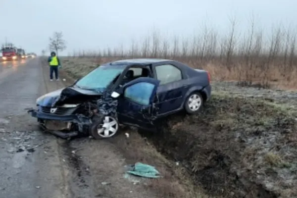 Accident rutier grav în Suceava. Doi șoferi au rămas încarcerați