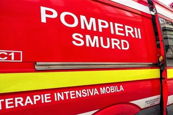 Accident cu repetiție, în Timiș, pe același drum! Încă un AUTOBUZ cu elevi a ajuns în șanț