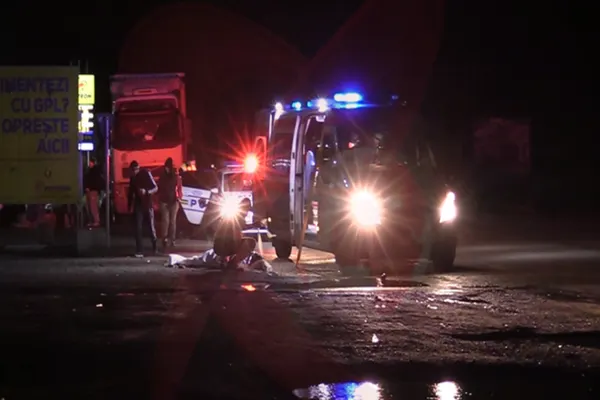 Accident mortal la ieșirea din Bârlad spre Tecuci – VIDEO