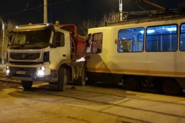 După BMW urmează basculanta! Un nou accident de pomină