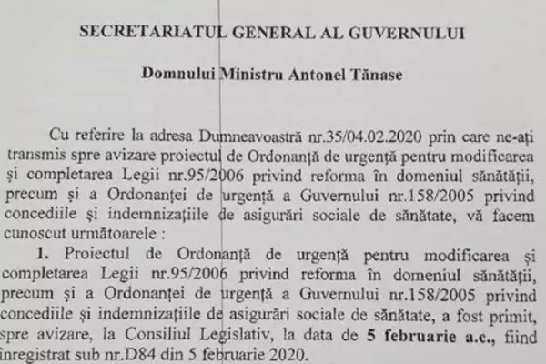 Răsturnare de situaţie! Controversata ordonanţă pe Sănătate nu poate intra în vigoare