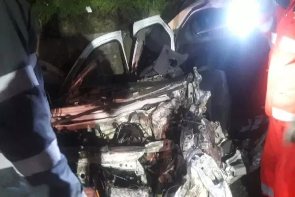 Accident grav, în jud. Olt: 4 morți, după un impact nimicitor cu un TIR