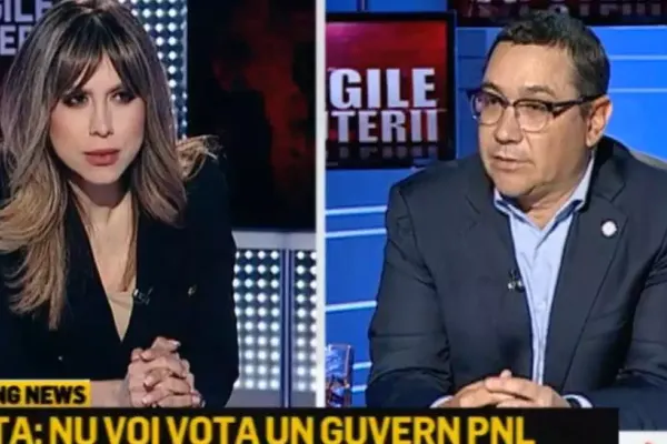 Victor Ponta la Realitatea PLUS: ”Ludovic Orban e un virus mai periculos pentru România decât coronavirus”