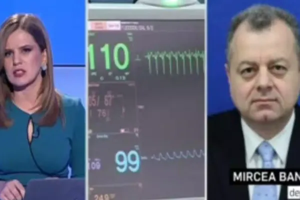 Mircea Banias, la Realitatea PLUS: „Am intrat în contact direct cu 22 de persoane”
