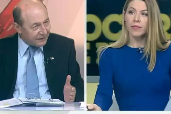 Traian Băsescu, la Realitatea PLUS: ”Îmi pare rău de doamna Pintea! Îmi pare rău că unei femei bolnave i se dă arest la Beciul Domnesc”