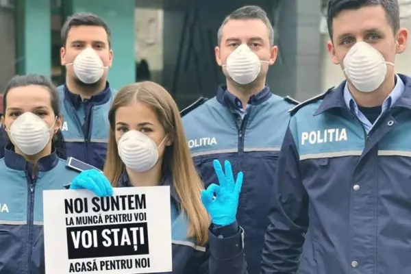 Klaus Iohannis, mesaj pentru polițiști: Misiunea dumneavoastră este de a proteja oamenii