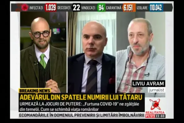 Rareș Bogdan, la Realitatea PLUS: ''Focarul de la Suceava poate să fie chiar mai mare''