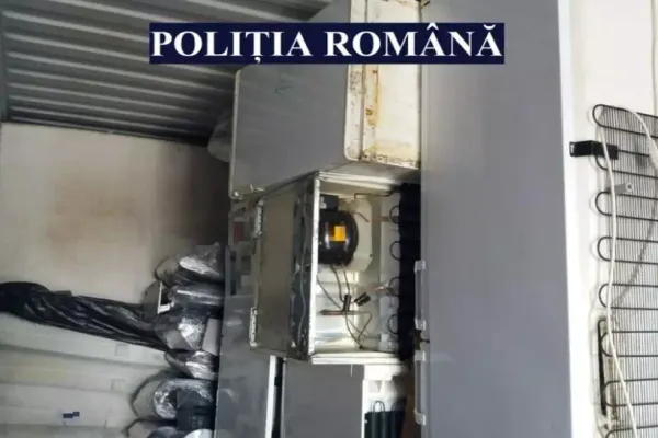 Import de deșeuri din Germania, oprit de polițiști la Constanța