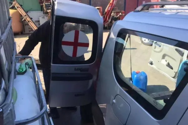 Focar de infecții COVID-19 la Ambulanța Olt