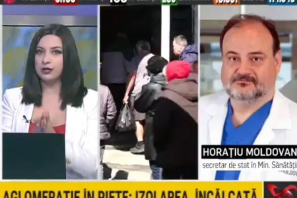 Horațiu Moldovan, la Realitatea PLUS: „În România extinderea virusului este mult mai mică decât în Europa de Vest”
