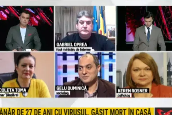 Gabriel Oprea, la Realitatea PLUS: „Țăndărei poate deveni un studiu de caz pentru autorități”