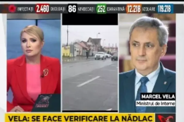 Marcel Vela, la Realitatea PLUS: Nu se închide Bucureștiul, nu s-a luat nicio decizie