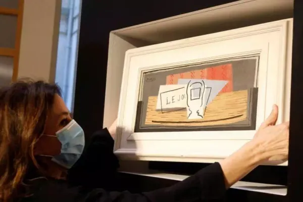 Tablou de Picasso în valoare de 1 milion de euro, câștigat la tombolă