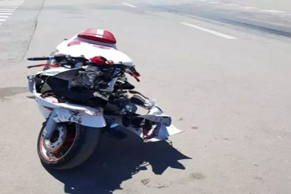 Județul Constanța: Motociclist, rănit într-un accident