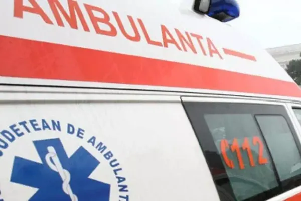 Suceava: Accident cu o victimă din cauza unei șoferițe care nu a acordat prioritate de trecere