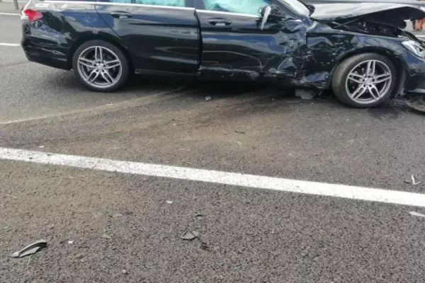 Accident pe Autostrada Soarelui