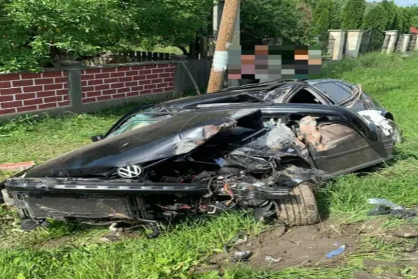 Accident grav în judeţul Cluj! Un şofer şi-a pierdut viaţa