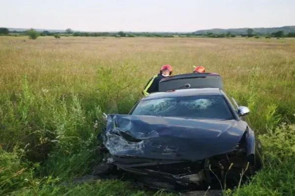 Accident grav la Burduhaia, în Gorj: 5 copii și doi adulți, răniți