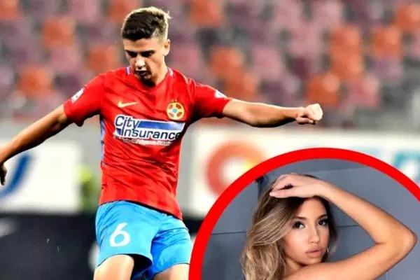 FOTO | Ea îl va ajuta pe Nedelcu să treacă mai ușor peste accidentare! Unde se operează fotbalistul roș-albaștrilor