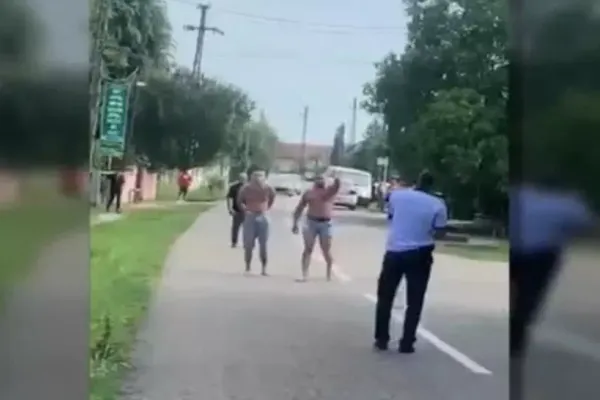 VIDEO Protagoniștii scandalului în care polițiștii au fost amenințați și puși pe fugă au fost arestați